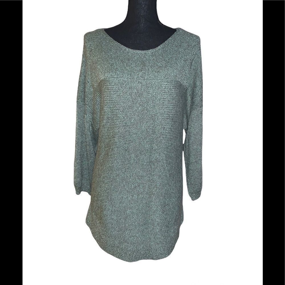 Croft & Barrow 3/4 Sleeve Tunic Sweater